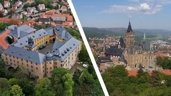 Schloss Blankenburg und Schloss Wernigerode