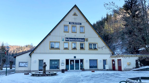 Das Dorfgemeinschaftshaus in Trautenstein.