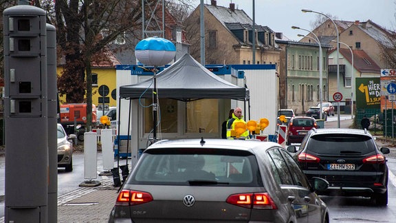 Kamerasäulen zur Personenerkennung