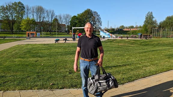 Das Freibad in Mittweida.