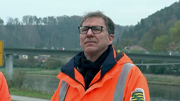 Presssekonferenz Sperrung Brücke Bad Schandau