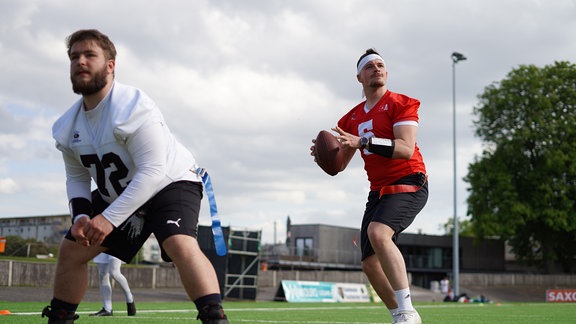 Flag Football Monarchs Training