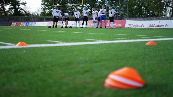 Flag Football Monarchs Training