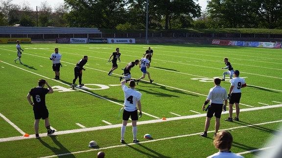 Flag Football Monarchs Training