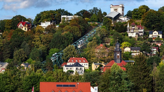 Schwebebahn in Dresden