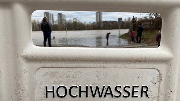 Hochwasser an der Elbe