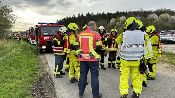 Unfallübrung im Tunnel auf der A4 bei Görlitz.