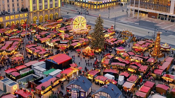 Striezelmarkt in Dresden