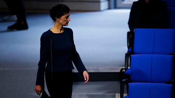 Sahra Wagenknecht, MdB, BSW im Deutschen Bundestag