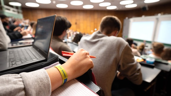 Studenten in einer Vorlesung