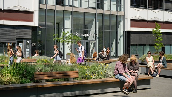 Studierende in Leipzig