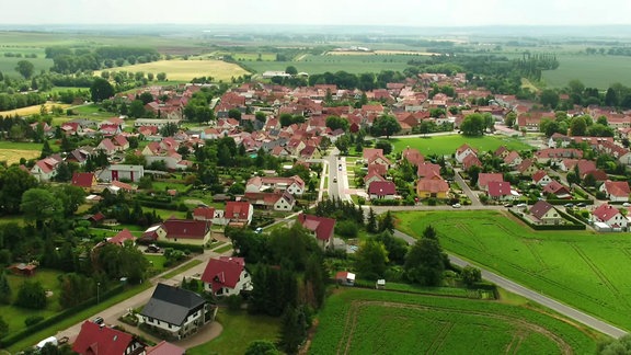 Bollstedt von oben