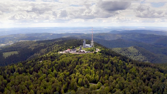 Inselsberg von oben