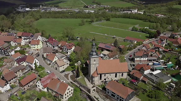 Die Kirchenburg Walldorf