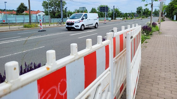 Baustelle Gothaer Straße Erfurt