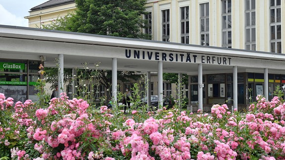 Haupteingang der Universität Erfurt