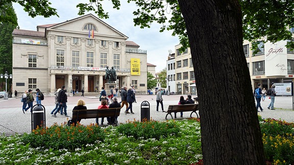 Das Deutsche Nationaltheater Weimar.