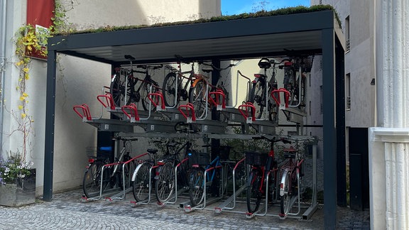 Fahrrad-Garage in Weimar