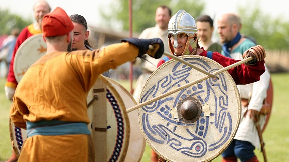 Nachstellung der Schlacht um die Funkenburg 2018