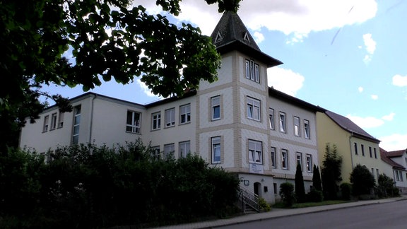 Das Jugendhilfestation genannte Kinderheim in Ebeleben.