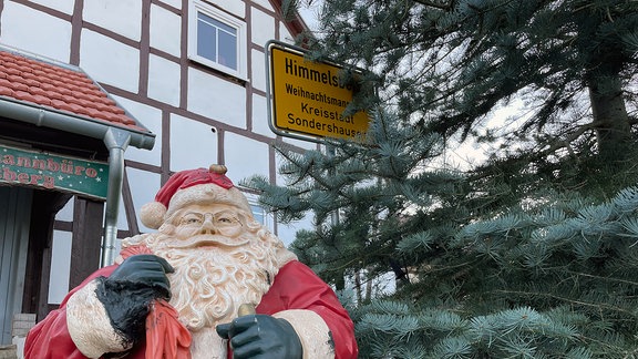 Briefe im Weihnachtspostamt Himmelsberg.