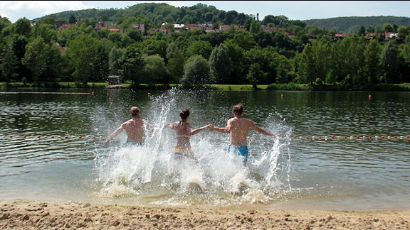 Schleichersee Südbad Jena