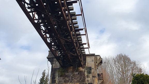 Impressionen von einer Eisenbahnbrücke