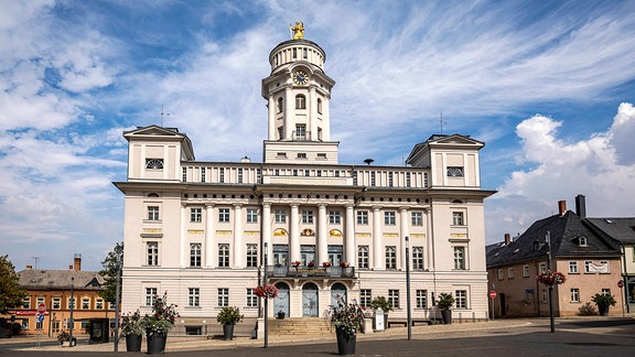 Das Rathaus in Zeulenroda-Triebes