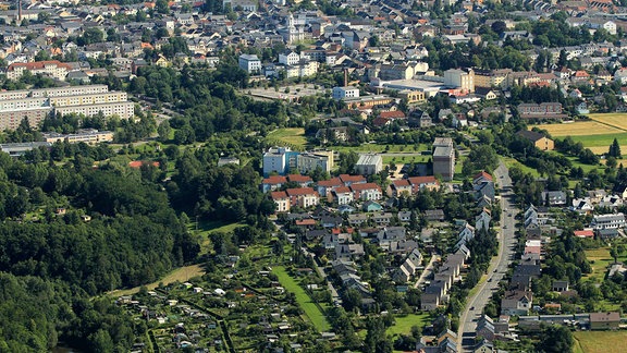 Blick auf Zeulenroda-Triebes