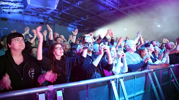 Publikum bei einem Konzert