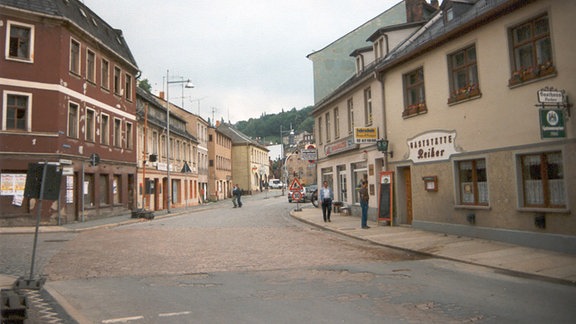 Eine Straße.