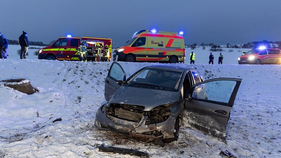 Unfall Schleusingen