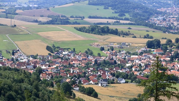 Blick auf Floh-Seligenthal