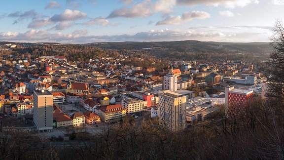 Stadtansicht von Suhl