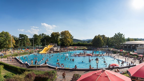 Freibad am Gleisdreieck in Waltershausen