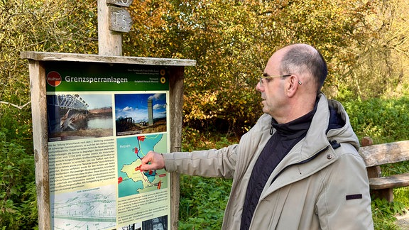 Ein Bürgermeister in der Natur