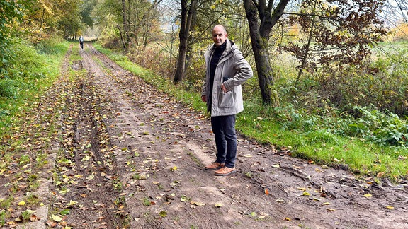 Ein Bürgermeister in der Natur