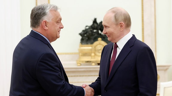 Viktor Orban und Wladimir Putin