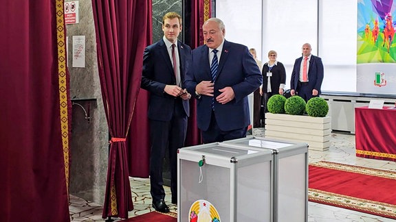 Alexander Lukaschenko, Präsident Belarus, Kommunalwahl 2024