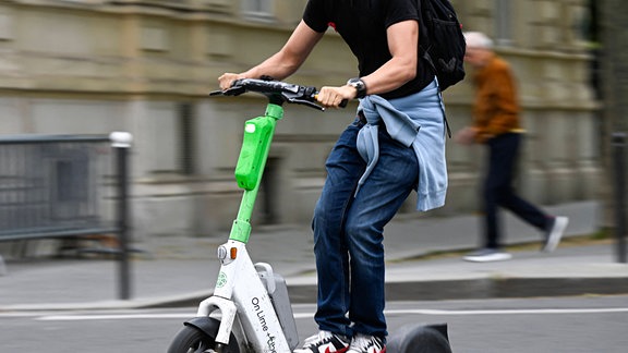 Leihroller (E-Scooter) in Prag