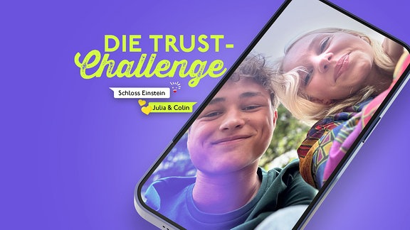 Bild „Die Trust-Challenge“ Julia und Colin sind allerbeste Freunde.