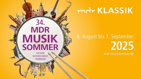 Keyvisual MDR Musiksommer 2025