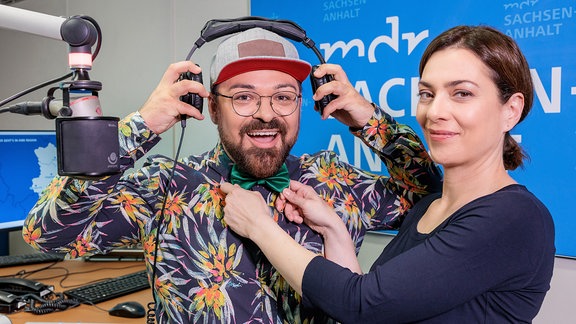 Lars Wohlfarth moderiert im wöchentlichen Wechsel mit Antonia Kaloff