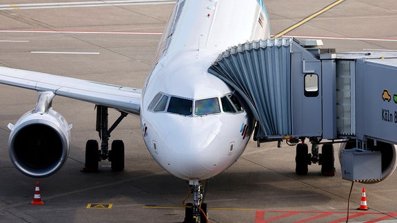 Flugzeug Gangway