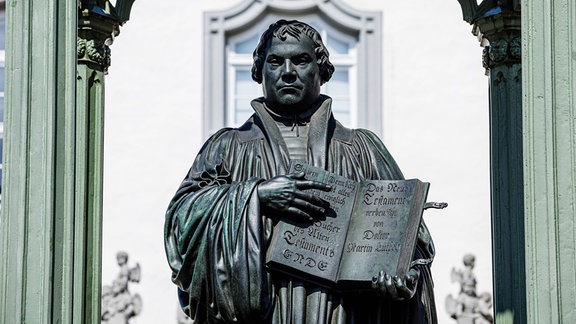 Martin-Luther-Denkmal in Wittenberg