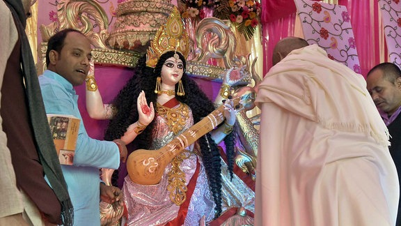 Vasant Panchami, Sarasvati Puja, hinduistischer Feiertag