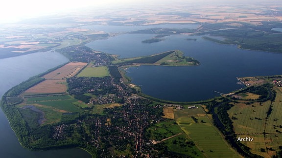 Blick auf Muldestausee 