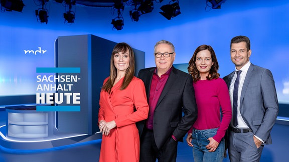 Das SAH-Moderatoren-Team Susi Brandt, Andreas Neugeboren, Janett Eger und Stefan Bernschein