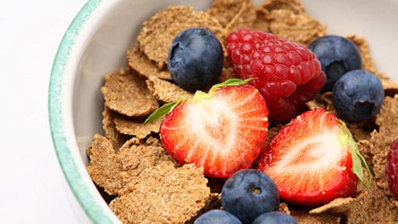 Müsli mit Beeren