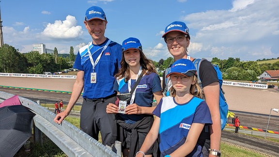 Fans und Besucher auf dem Sachsenring beim Motorrad Grand Prix 